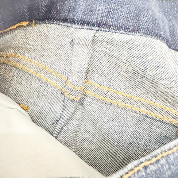 Frame Denim Le Cutoff Dark Wash Denim Cutoff Short Jeans Size 24 - Picture 4 of 9